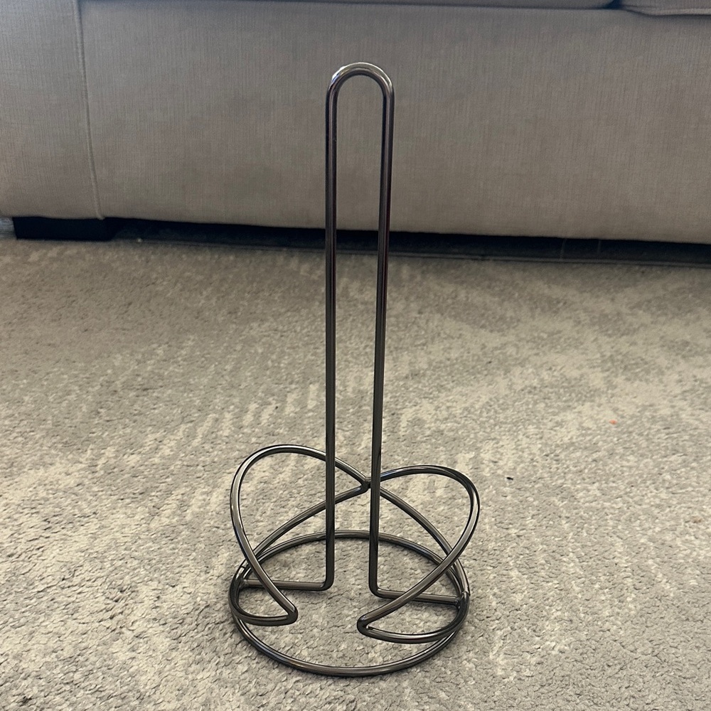 Target Silver Paper Towel Holder